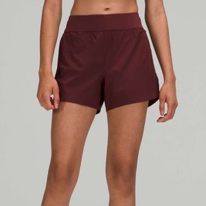 Lululemon Nulux Waist High Rise Run Short * 4" inseam